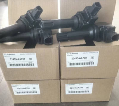 OEM 4pcs Ignitor 22433AA700 for 2015-2021 Subaru WRX Engine Coil Pack 2.0L  - Изображение 1 из 4