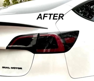 TESLA MODEL 3/Y TAIL LIGHT MASK INSTALLATION INSTRUCTIONS - Picture 1 of 4
