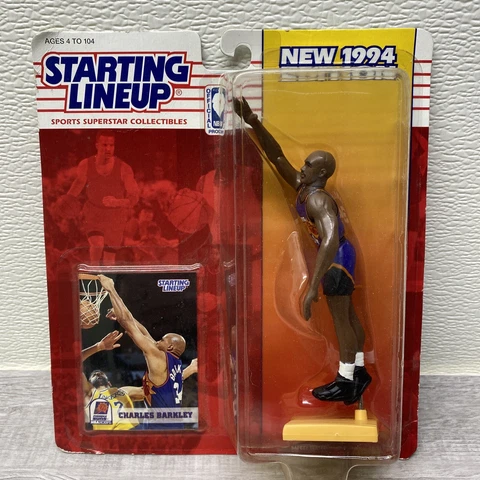 (1994) Starting Lineup NBA Charles Barkley Phoenix Suns Figure, FAC. SEALED! T3 Cover