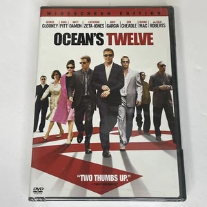 Ocean's Twelve (DVD, Widescreen) George Clooney, Brad Pitt - Foto 1 di 4
