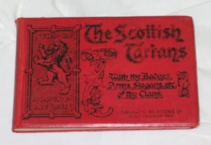 Vintage Rentons Ltd "The Scottish Tartans" Reference Book Detailed Color Kilts - Picture 1 of 7