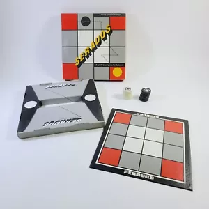 Serauqs A Board Game of Strategy de Competitive Games Inc 1981 de colección - Imagen 1 de 7