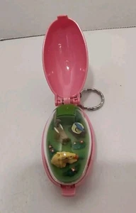 Takara Pocket Critters Keychain Munch'n Bunnies Rabbit Kawaii Pink Easter 1993 - Picture 1 of 5