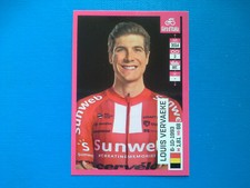 Panini 102 TOUR OF ITALY #371 Louis Vervaeke Team Sunweb Cycling Figure