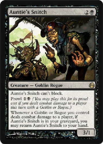 AUNTIE'S SNITCH Morningtide MTG Magic the Gathering Cards DJMagic - Image 1 of 1