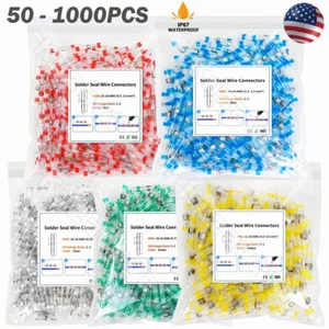 50-1000Pcs Saldatore Stick Auto Filo Riparazione Termoretraibile Saldatura Guarnizione Butt Connettori - Foto 1 di 39