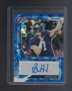 SAM HUARD 2022 LEAF PRO SET BLUE Crystals AUTOGRAPH Auto #9/25 - Picture 1 of 1