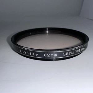 Vivitar 62 mm Skylight 1A Screw In Filter Made in Japan R 43 - Picture 1 of 6