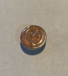 Camaleonte Cuore Rotolato Rosa Jewelpop KJP352 Smalto Argento 925 San Valentino Amore - Foto 1 di 4