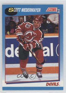 1991-92 Score Canadian Bilingual Scott Niedermayer #577 HOF