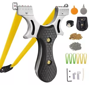 RCZZSUWE Slingshot Hunting Sling Shot Set for Adults Professional Stainless S... - Picture 1 of 7