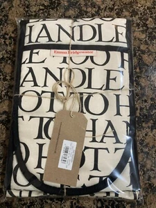 EMMA BRIDGEWATER DOUBLE OVEN GLOVE & TEA TOWEL SET BLACK TOAST - Picture 1 of 1