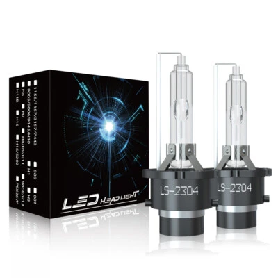 Bombillas de faros de xenón D2S HID para Infiniti G35 2005-08 G37 2008-14 cupé sedán X Foto 1 de 4