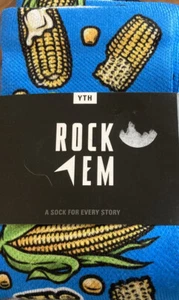 New Rock Em Youth Socks - Picture 1 of 2