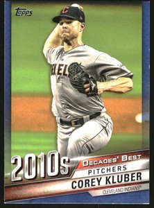 2020 Topps Decades' Best Series 2 Blue #DB99 Corey Kluber