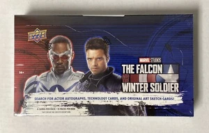 2023 Upper Deck Marvel Falcon and Winter Soldier Factory Sealed Hobby Box - Picture 1 of 1