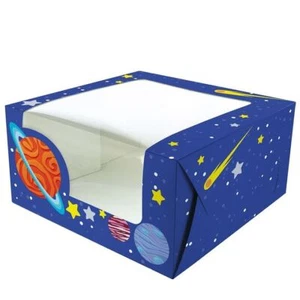 Space Cake Box - 10 x 5" - 2 Pack Sizes - Picture 1 of 1