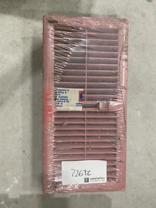 Poly Floor Vent- TERRACOTTA Side Flow 350x150 - Picture 1 of 2