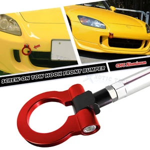 1 set Red Track Racing Aluminum Tow Hook Ring For Honda Fit Acura TL 2006-2008 - Bild 1 von 10