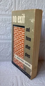 No Exit and Three Other Plays by Jean-Paul Sartre | Mass Market Paperback 1955 - Picture 1 of 3