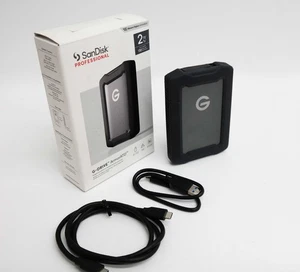 SanDisk Professional G-DRIVE ArmorATD 2TB External USB-C Portable Hard Drive - Picture 1 of 3