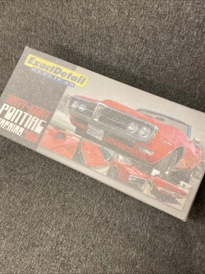 Pontiac Firebird 400 1968 rojo convertible 1/18 modelo diecast sellado detalle exacto Foto 1 de 4