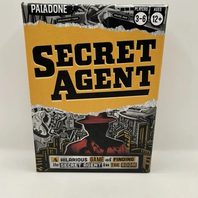 Paladone- Secret Agent- Card Game- Preowned - Image 1 of 4