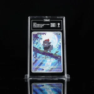 TAG 9 Zorua 142/086 Sv: White Flare Holo - Picture 1 of 3