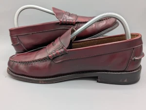 Mocasín Loake Lifestyle para hombre talla 7 Reino Unido sin cordones de cuero borgoña  - Imagen 1 de 17