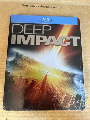 Deep Impact (1998) Reg Free Blu Ray Steelbook NEW & SEALED Morgan Freeman - Image 1 of 4