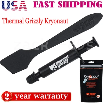 Thermal Grizzly Kryonaut - 1 Gram - Extremly High Performance Thermal Paste - fo