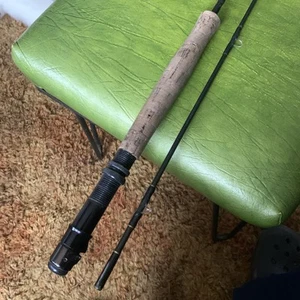 Vintage CORTLAND Crown 2 Section Fly Rod Graphite Nice 5/6 Weight - Picture 1 of 9