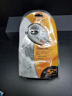 Sony S2 SRF-M85V Sports Walkman AM/FM/TV/WB ArmBand Radio NEW SEALED - Image 1 of 4