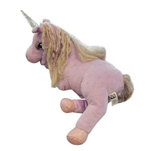 2002 Mattel Barbie Plush Unicorn LILA Swan Lake Stuffed Purple NOT WORKING - Picture 1 of 6