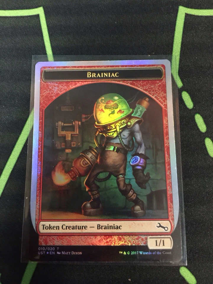 MTG Magic The Gathering Brainiac Foil Token UST Commander  - Image 1 of 1