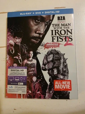 The Man with the Iron Fists 2 (Blu-ray/DVD 2015, w/ Slipcover No Digital RZA - Image 1 of 3
