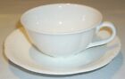 Villeroy & and Boch ARCO WEISS white tea cup and saucer EXCELLENT