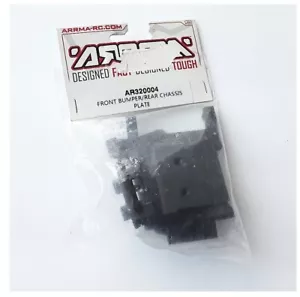 ARRMA AR320004 Front Bumper Rear Chassis Plate Set : Raider / Vortex / Granite - Picture 1 of 1