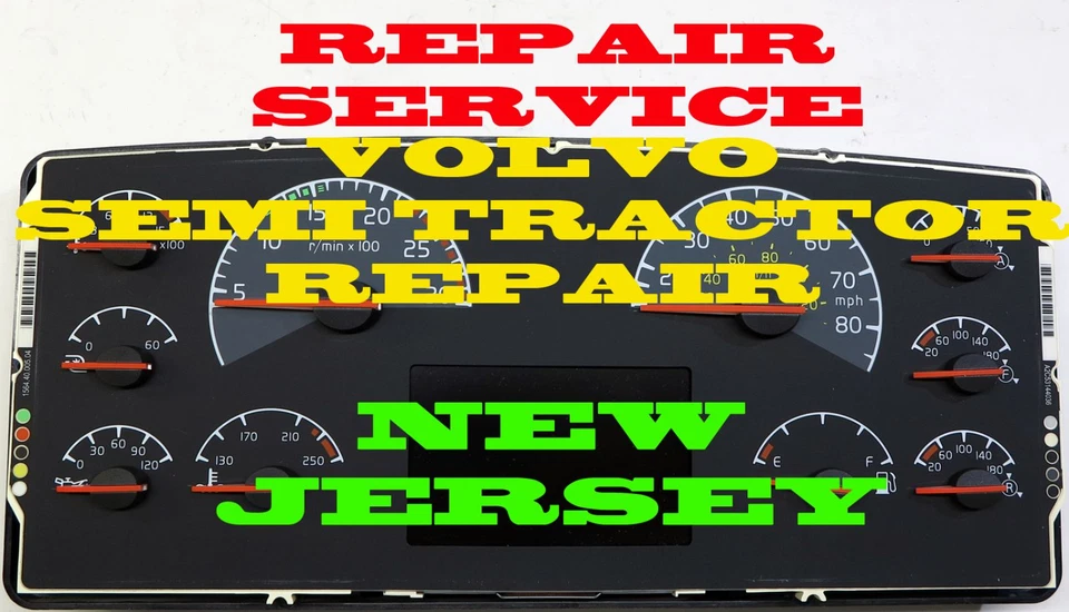 Semirremolque Volvo 2004 a 2013 serie 8 muy buen estado, servicio de reparación de cuadro de instrumentos VNL Foto 1 de 1