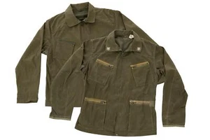 Chaqueta de campo de algodón verde oliva verde oliva excedente - Imagen 1 de 1