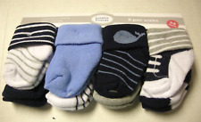 Baby Socks, Size 0-6 Months, Boy, 8 Pack, By Luvable Friends, Brand New
