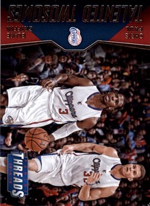 2014-15 Panini Threads Talented Twosomes Card #5 Blake Griffin Chris Paul