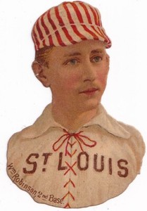 1888 H.D. Smith & Co Die Cut -Yank Robinson Williams Scrapps St Louis Browns