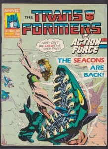 Marvel Comic Transformers UK - Issue 194 - December 1988 - Picture 1 of 2