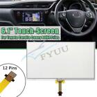 6.1" Touch Screen Transparent Glass Digitizer For 14-16 Toyota RAV4 Prius Camry