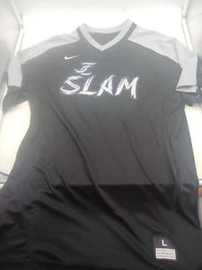 Nike Dri-Fit Pull Over Jersey Shirt Size Large JC SLAM 32x22 - Picture 1 of 7