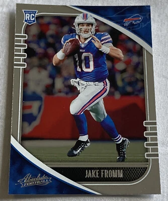 2020 Absolute Football - Jake Fromm Rookie #143 RC - Buffalo Bills - Image 1 of 2