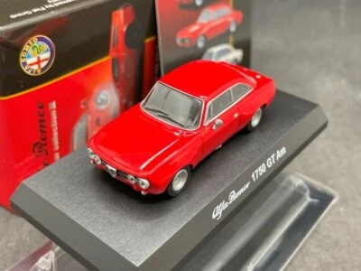 Kyosho 1/64 Alfa Romeo collection2 1750 GT Am Red diecast model 58E1 - Image 1 of 4