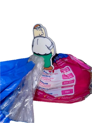 Peter Griffin - Divertida corbata de pan / clip / cierre de bolsa Foto 1 de 4
