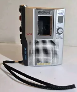 Sony TCM-200DV registratore vocale trasparente a cassetta portatile PRIMA ⭐Parti o riparazione ⭐ - Foto 1 di 12